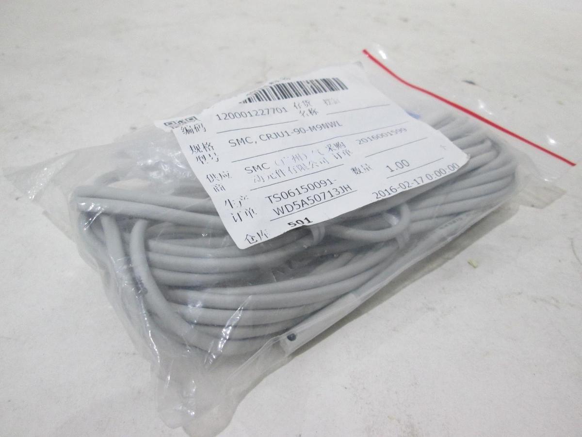 SMC, CRJU1-90-M9NWL, Magnetic Switch and Air Cylinder, Used