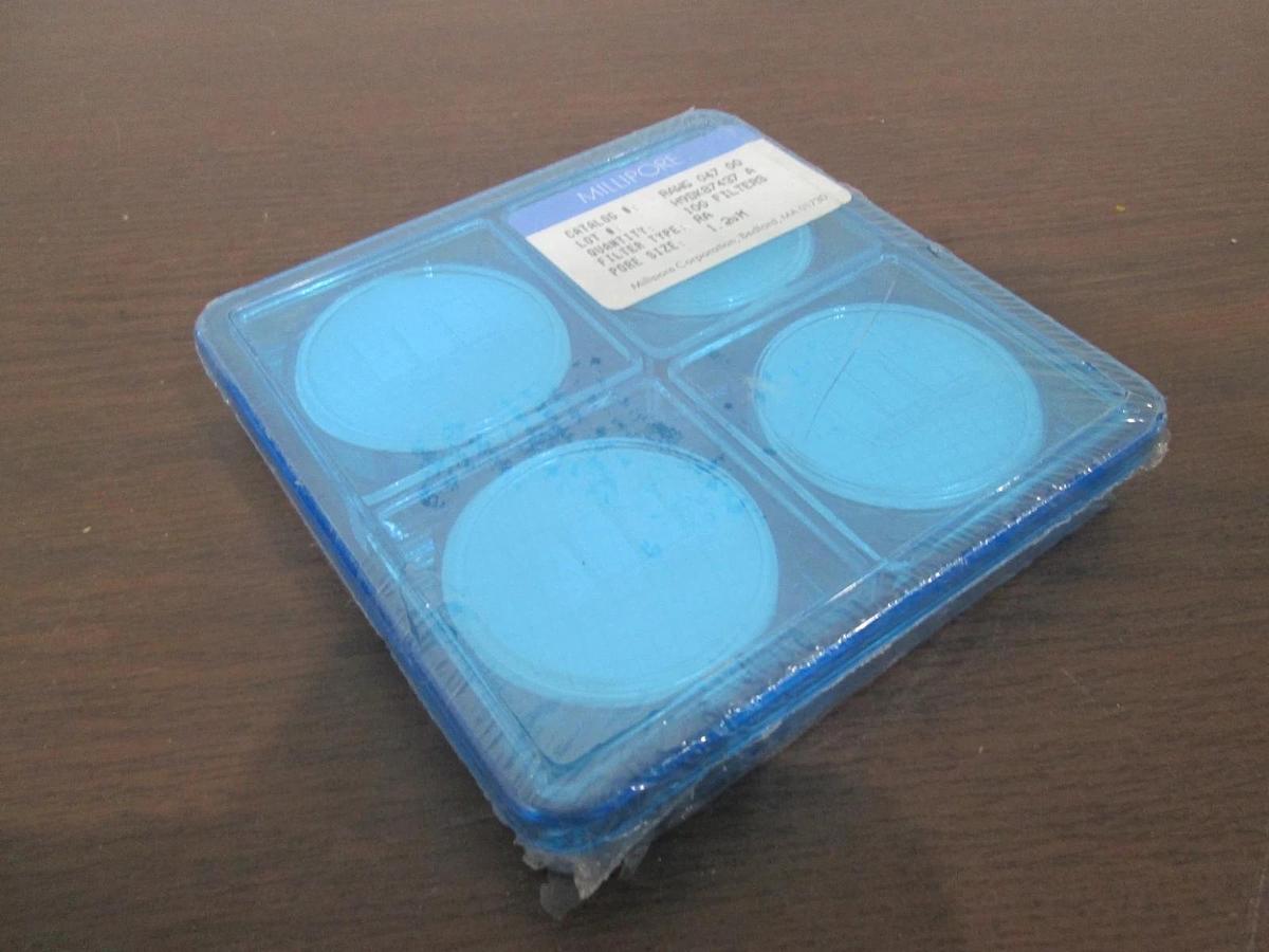 Millipore, RAWG 047 00, Filter Type RA, Pore Size 1.2um, New, Lot of 100 Filters