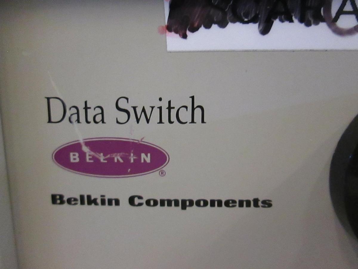 Used Belkin, F1L002, 2 Port External Switch, Used