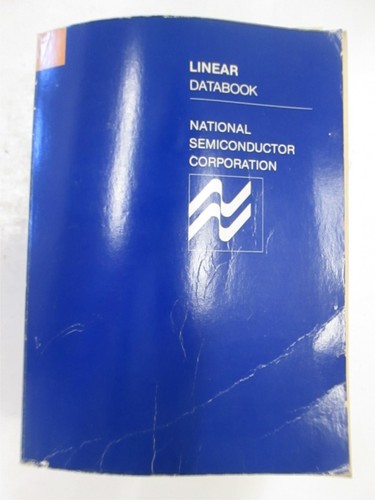 Used Linear Databook National Semiconductor Corporation 1982, Used
