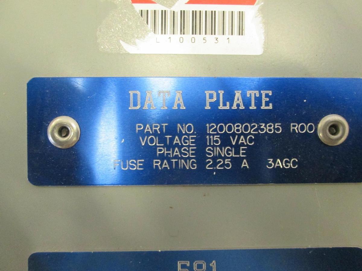 Used Argus, Gas Control Module, Model 581, 10 Channel Single Phase, Used