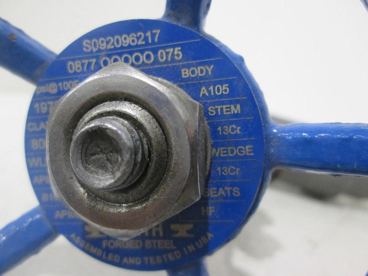 Used Bonney Forge, A105NLC, Gate Valve, Gate 3/4"-800, Used