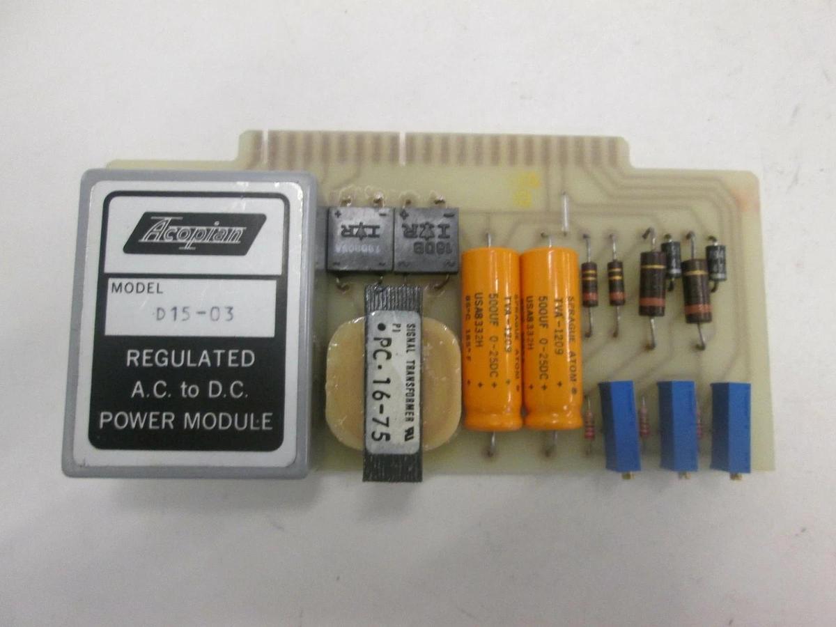 Used Varian, 12004185, Industrial Control TC, Used