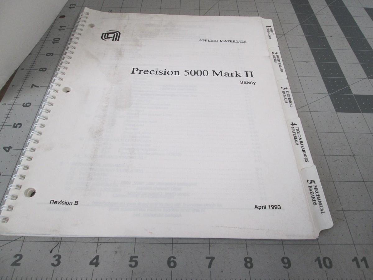 Used AMAT, Precision 5000 Mark II, Safety, Used