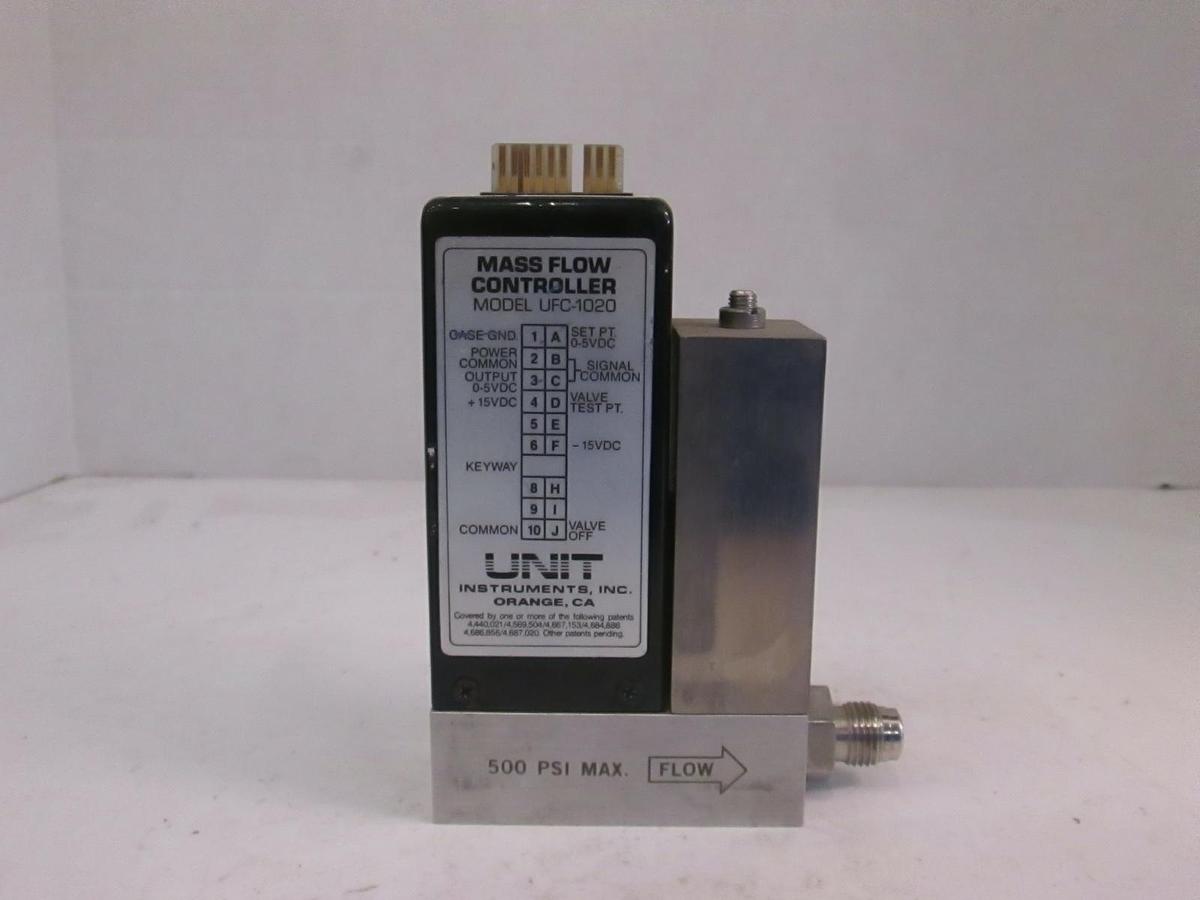 Used Unit UFC-1020 Mass Flow Controller MFC, CHF3, 50 SCCM