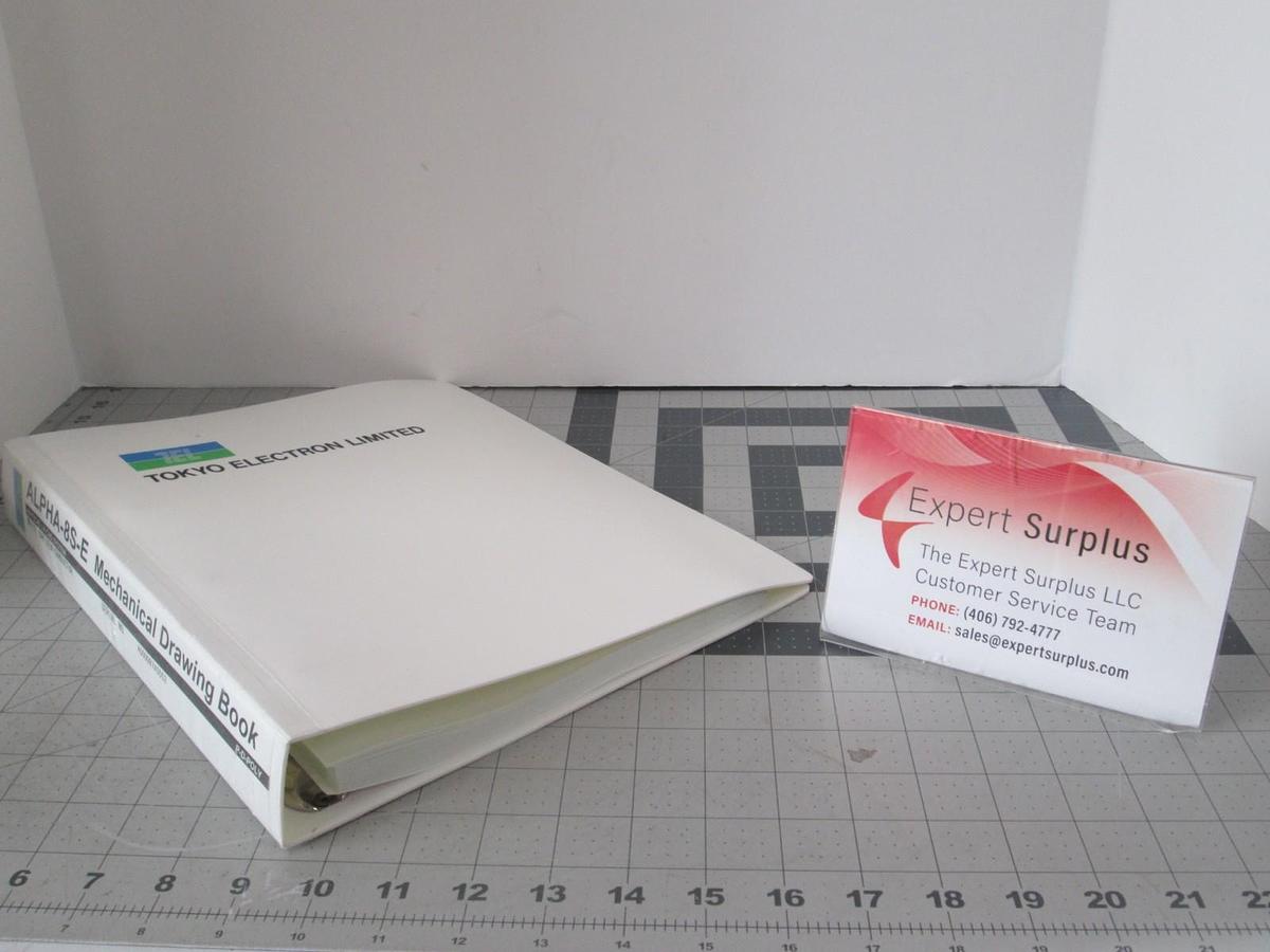 Used TEL Tokyo, ALPHA-8S-E, Mechanical Drawing Book P-D-Poly, Used