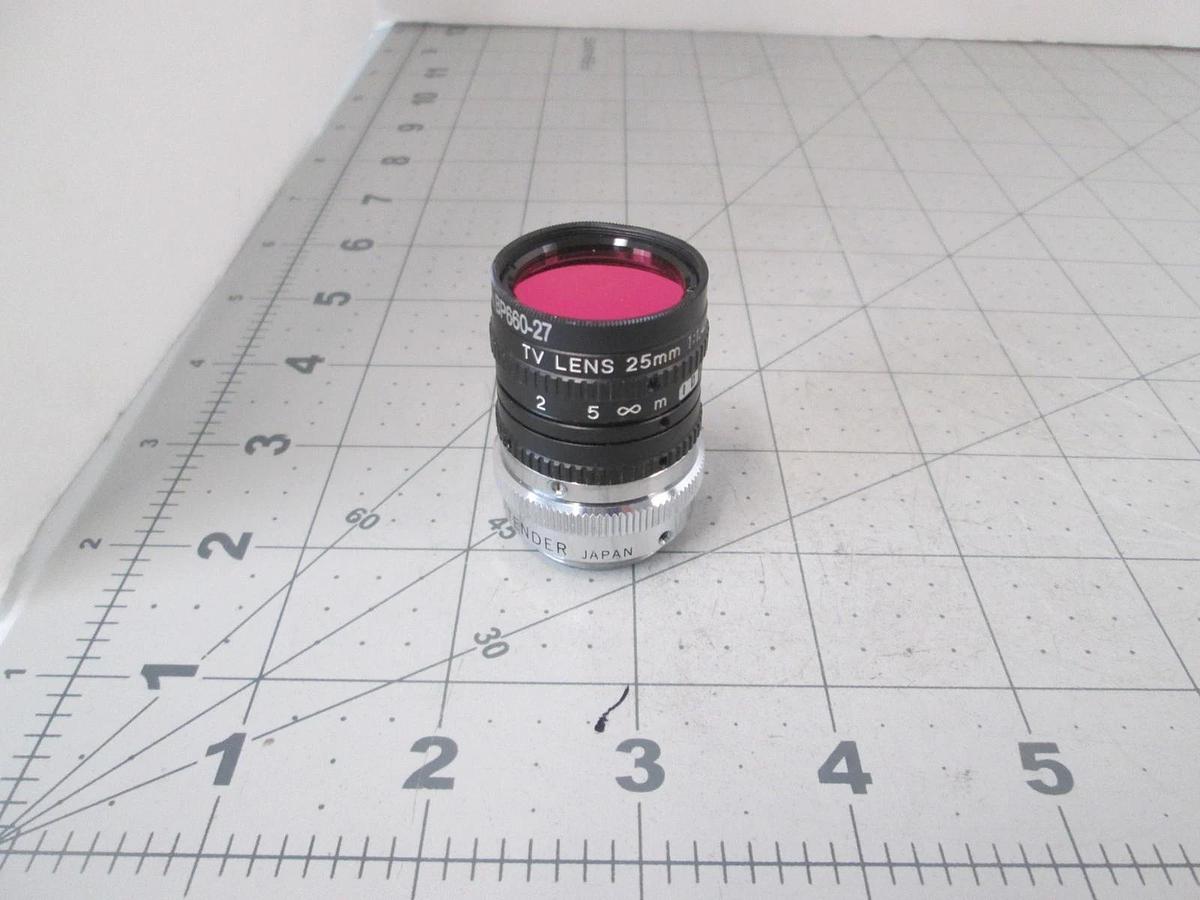 Used Midwest Optical, BP660-27, Band Pass Filter Dark Red w/ Extension, Used