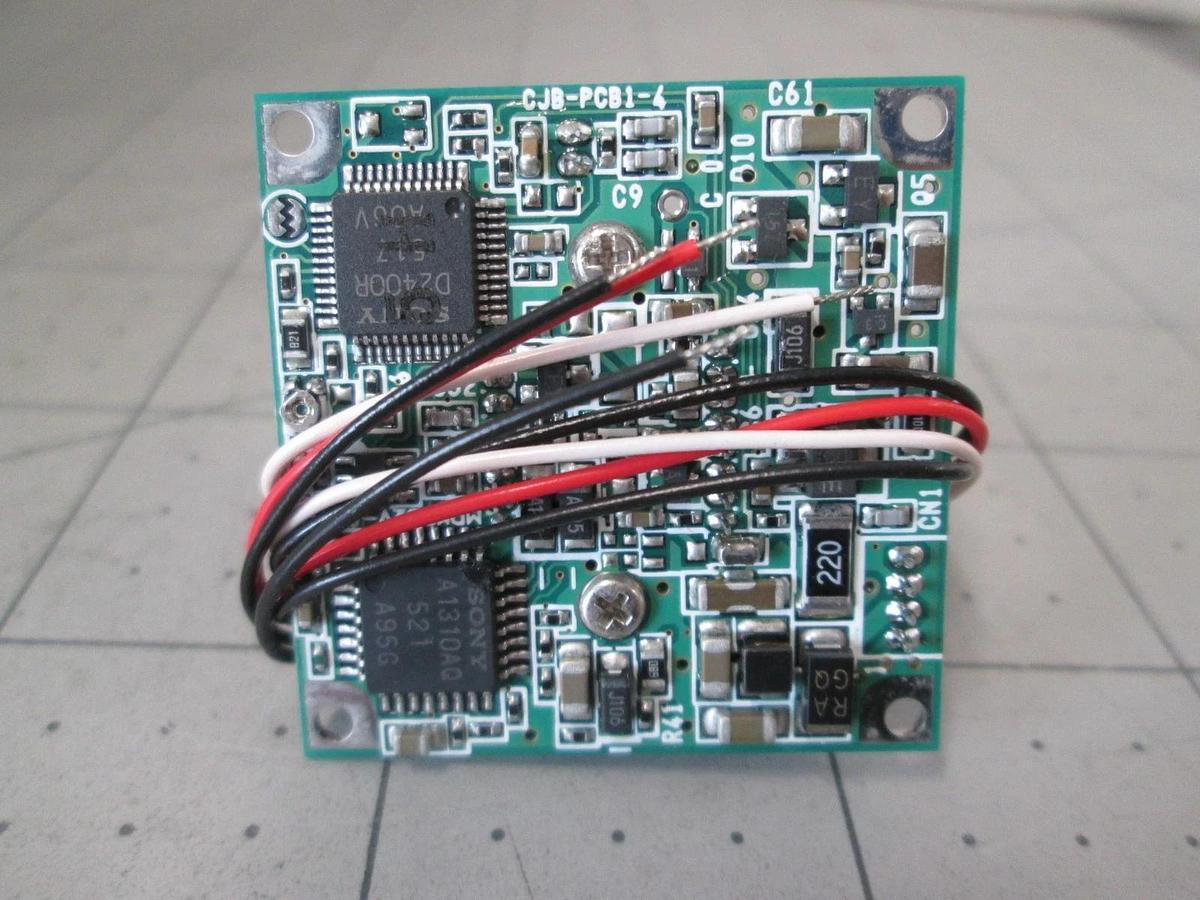 Sen-Tech, STC-130L6, Camera Monochrome PCB Assy w/ Lens, 1/3", New