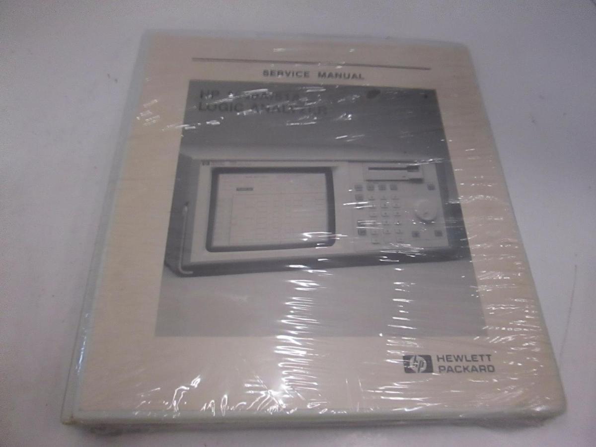 Used HP 1650A/51A Logic Analyzer Service Manual, New