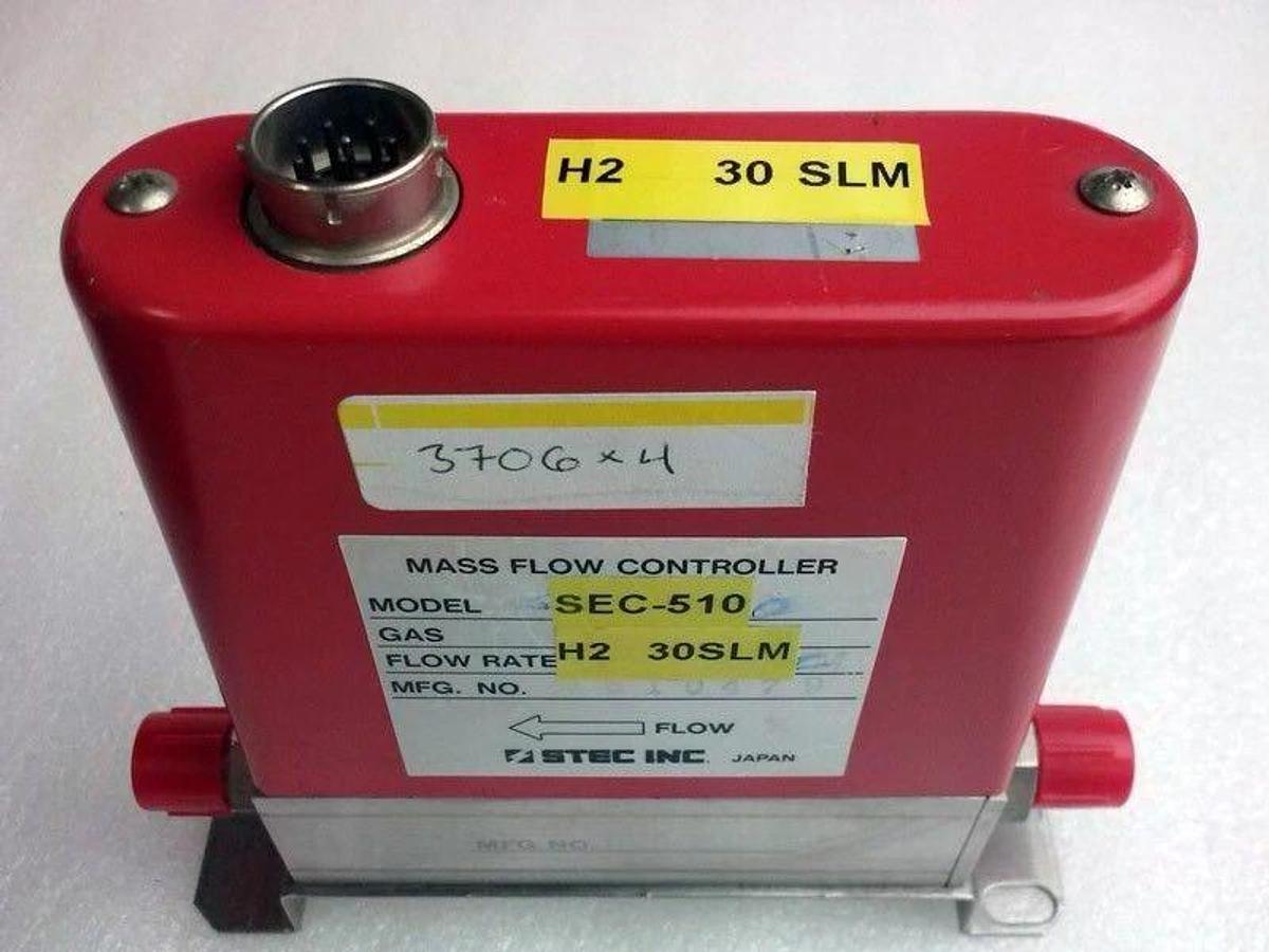 Used Horiba Stec SEC-510, MFC, Mass Flow Controller, H2, 30 SLM, Used