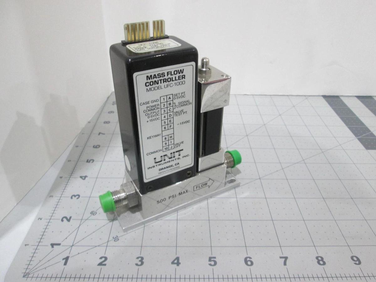 Used Unit, UFC-1000, Mass Flow Controller, 5%B2H6/N2, 200 SCCM, Used