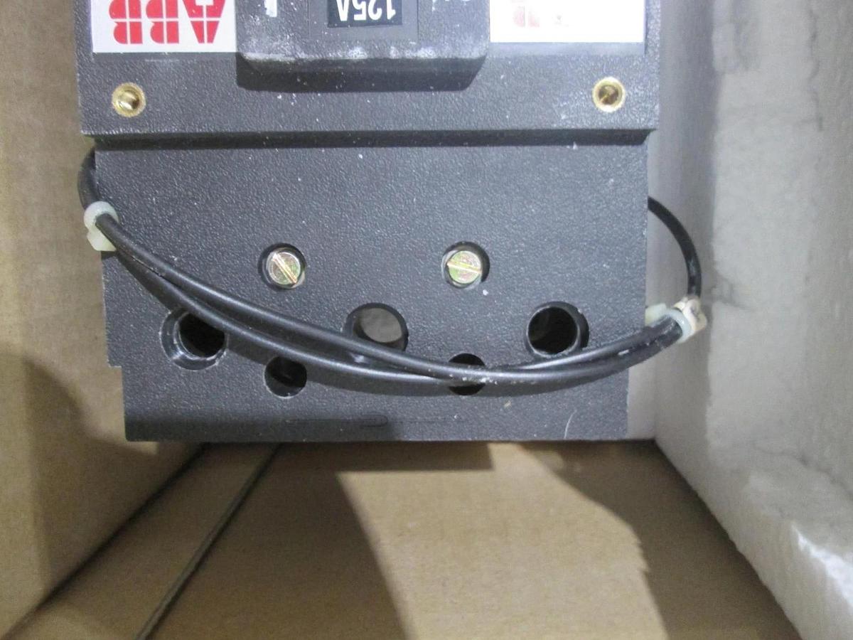 ABB, FSB4212SLUF4, 125A, 480v 3 Pole Circuit Breaker, unused.