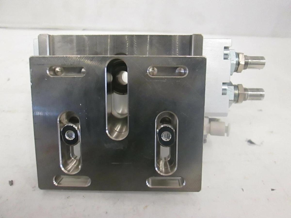 Used FESTO, DRQD-B-16-180-YSRJ-A-AL-FW-F, Rotary Actuator w/ 10SEC Olympus, Used
