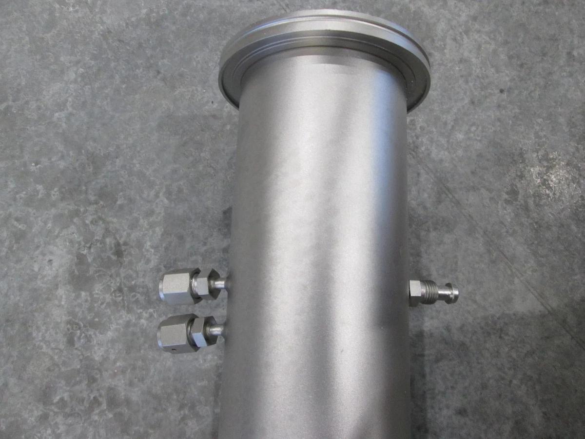 Used AMAT, 32", 90 Degree Elbow Gas Line Assy w/ 3 Ports, Used