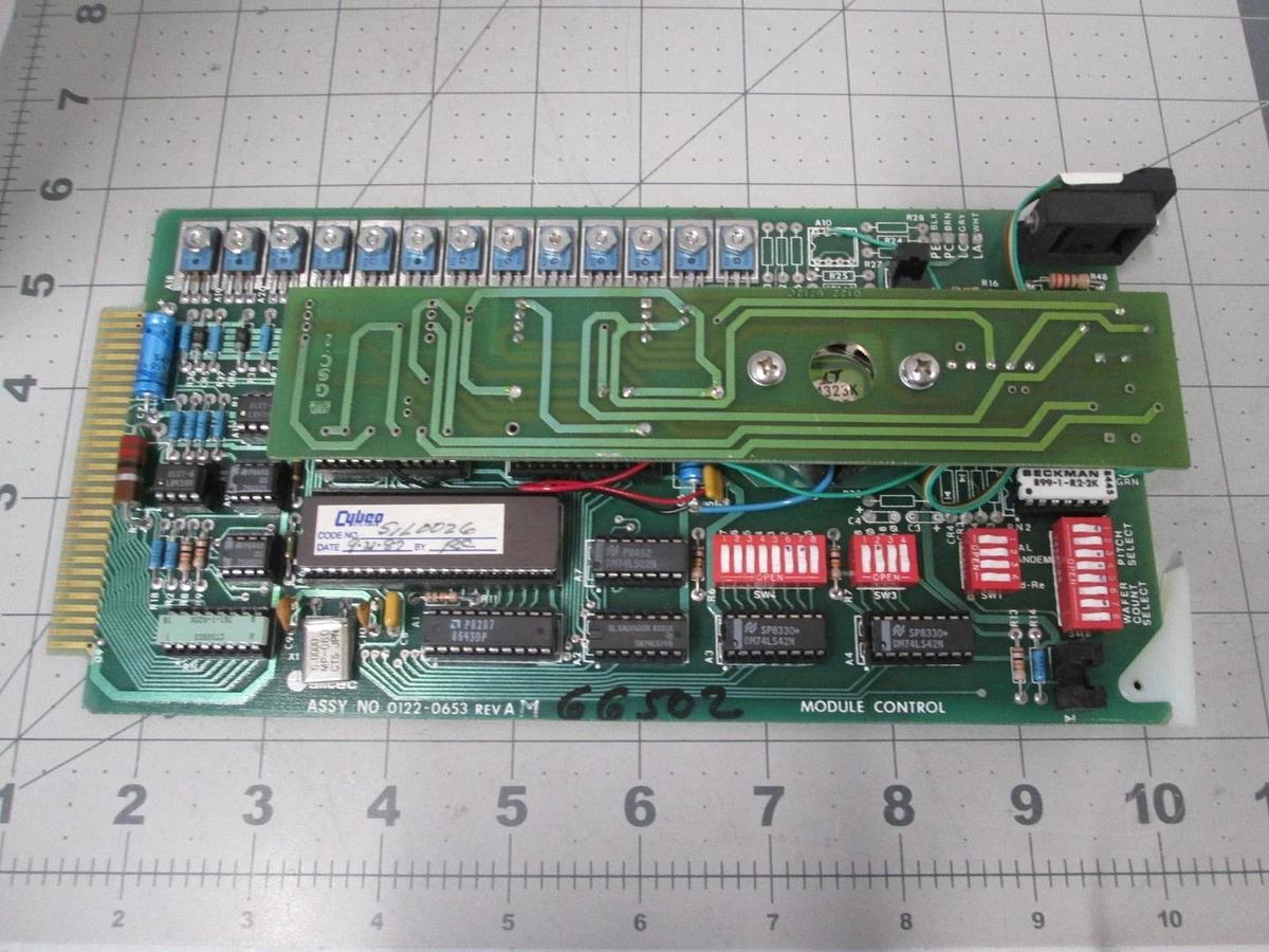 Siltec, 0122-0653, Control Module PCB Assy for WJ999, Used