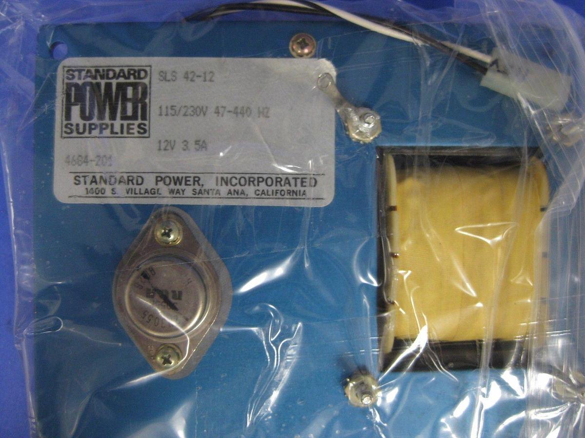 Used STANDARD POWER SLS 42-12 Power Supply 12V 3.5A, Used