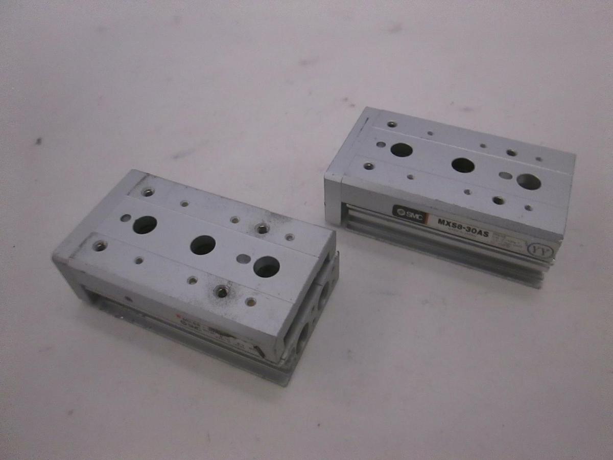 Used SMC, Slide Table, MXS8-30AS, Used, Lot of 2