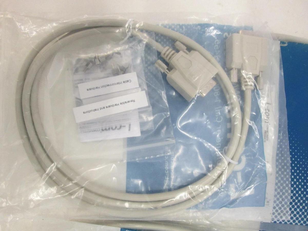 L-Com, CRMN9MM-5, Economy Molded D-Sub Cable, New, Lot of 4