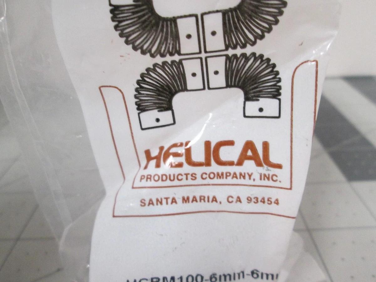 Helical Products, HCRM100-6MM-6MM coupling, Flexible Shaft, New, Lot of 5