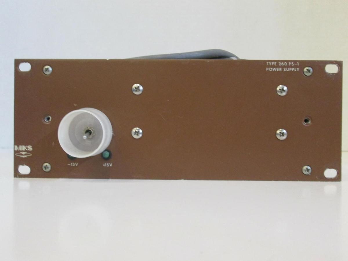 Used MKS 260PS-15PPS Power Supply