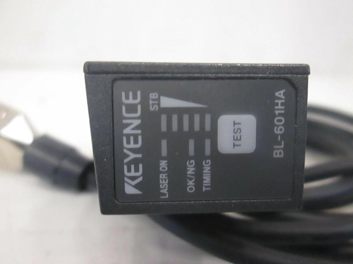 Used Keyence, Laser Barcode Scanner, BL-601HA, Used
