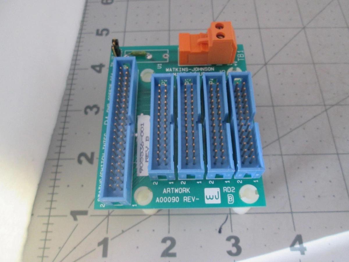 Watkins Johnson, 905536-001, Status Switch Interface PCB Assy, New
