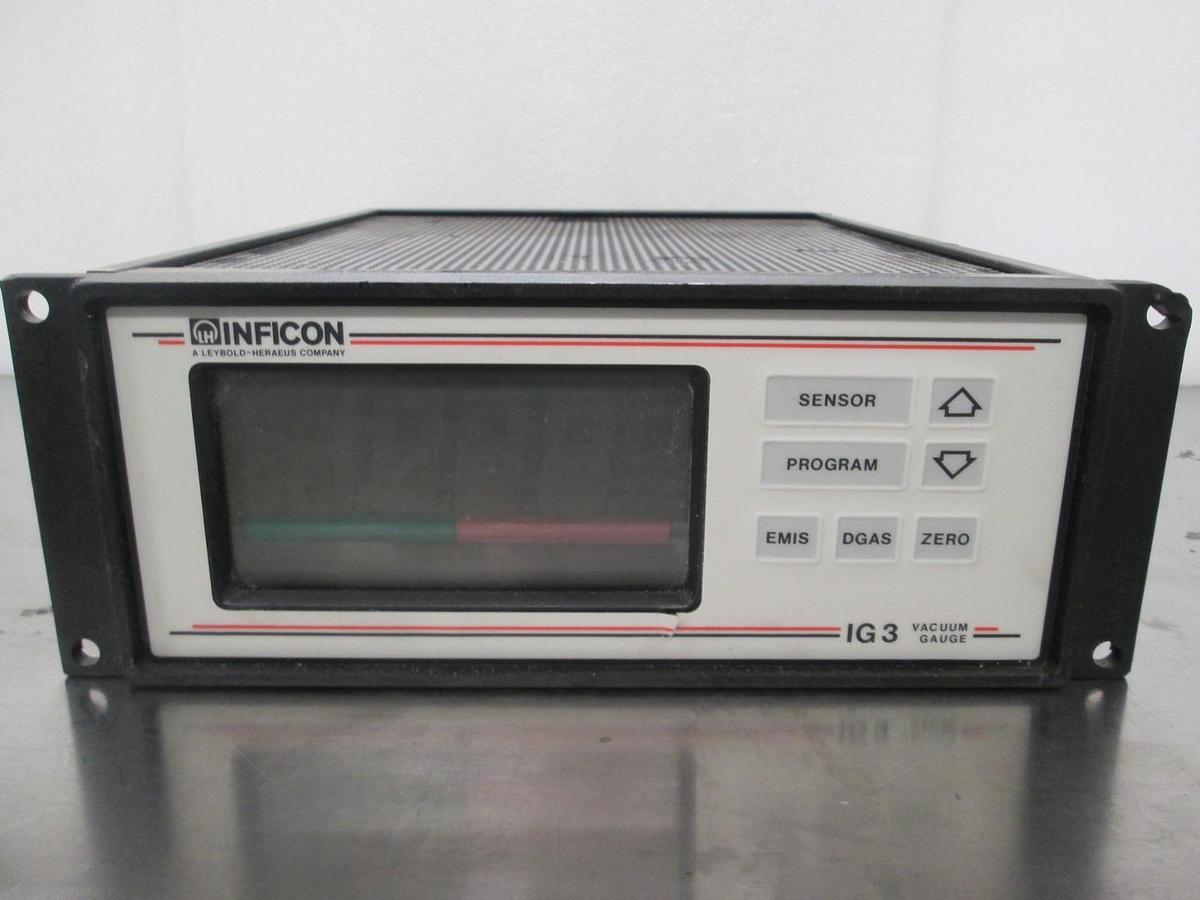 Used Inficon, Leybold-Heraeus, 850-200-G1, IG3 Vacuum Gauge, Used