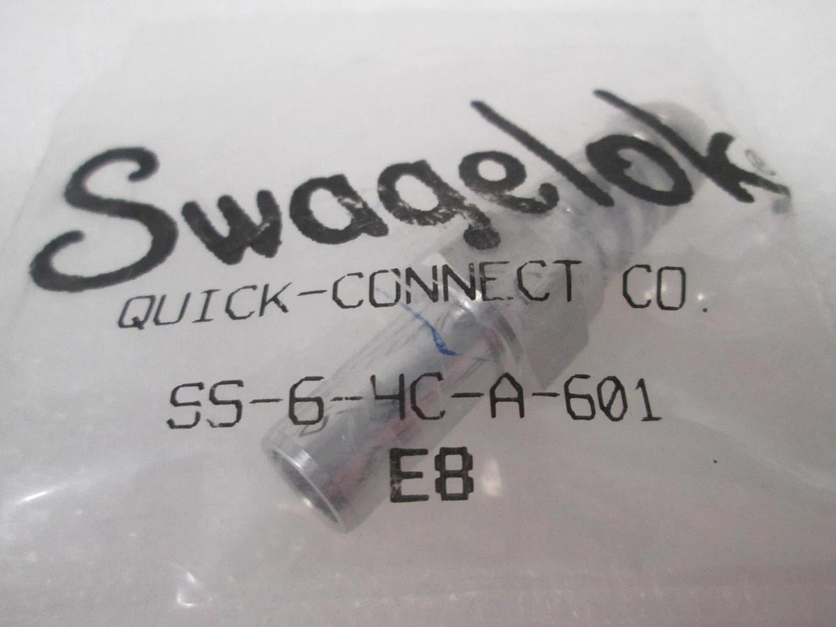 Swagelok, Quick Connect, SS-6-4C-A-601, New