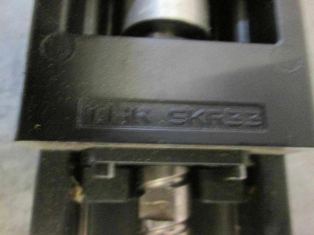 Used THK SKR33 Linear Actuator w/ Kollmorgen AKM21E-BNMNC-00 Servomotor, Used