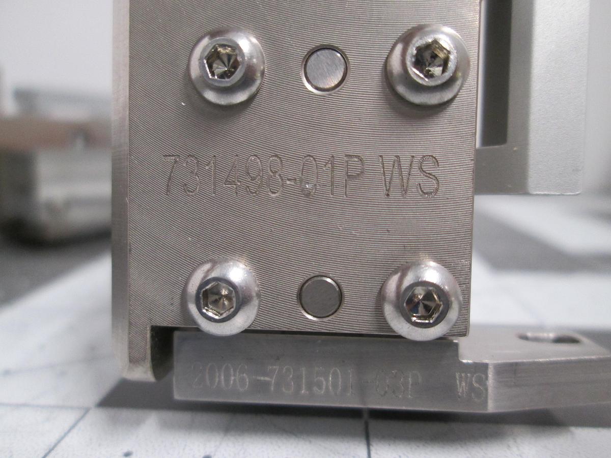 Used SMC 11-MXJ4-5 Air Slide Table Lot of 3 Renishaw RCH24X15D00A Encoder Readhead