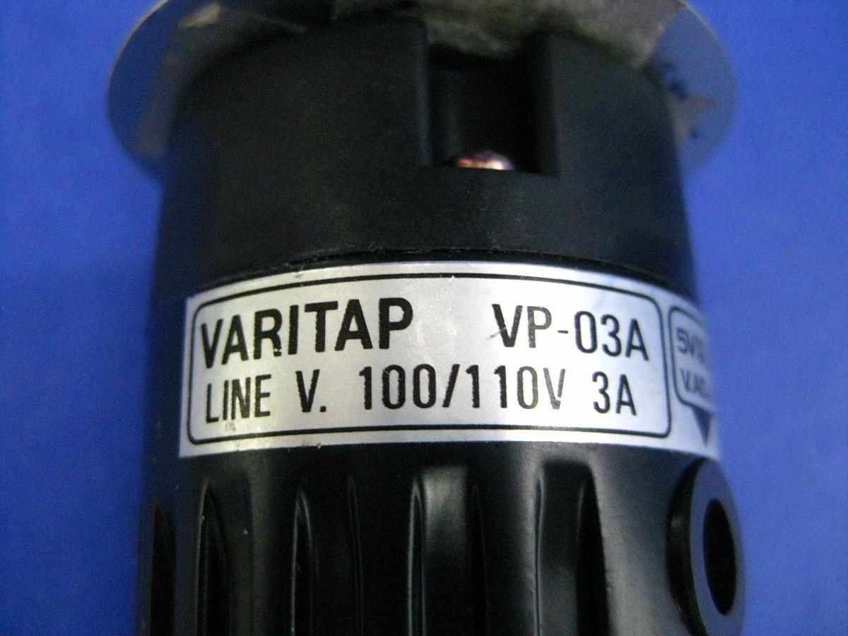 Used Tokyo Rikosha Varitap VP-03A Potentiometer Thyristor - Lot of 2 Used