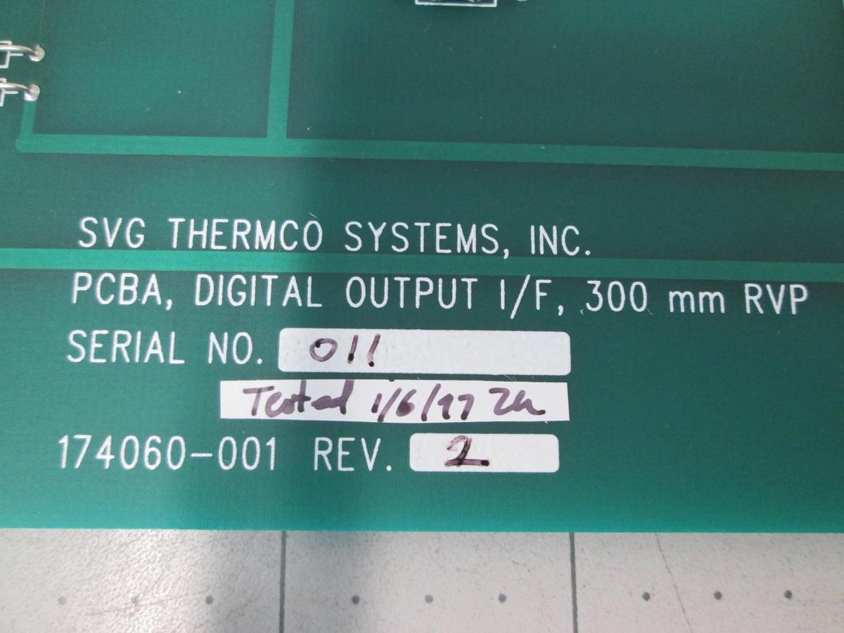 Used SVG SPT Micro, 174060-001, Digital Output, I/F, 300M, PCB Assy, New