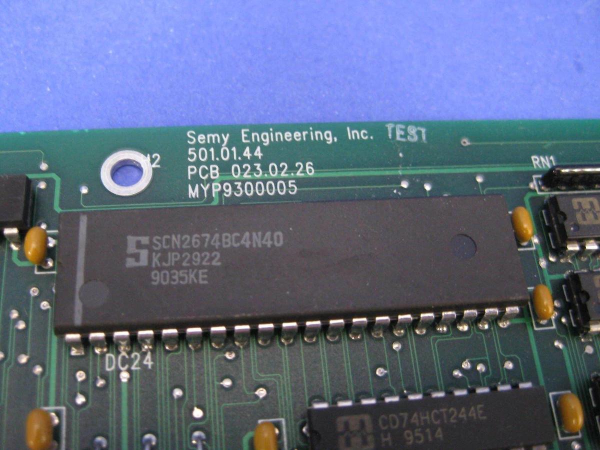 Used Mypro Semy Engineering, 501.01.44 PCB, MYP9300005, Used video control board