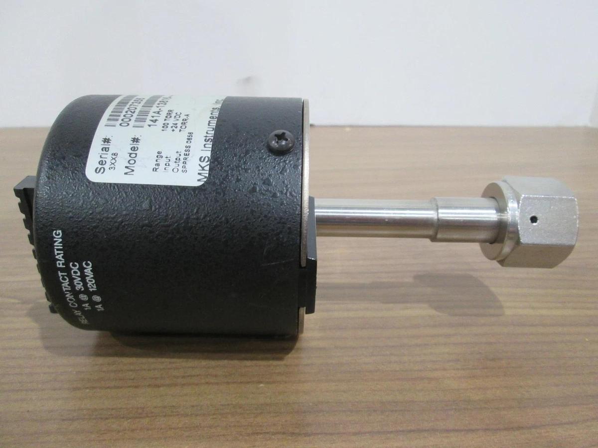 Used MKS, 141A-13816----6, 100 TORR, Vacuum Switch Type 141, Used
