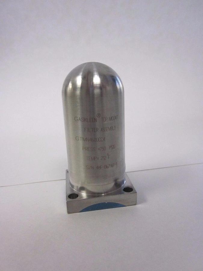 PALL Gaskleen GTMN4600CC4 Top Mount Filter, 1 1/2" C-Seal, Nickel Filter