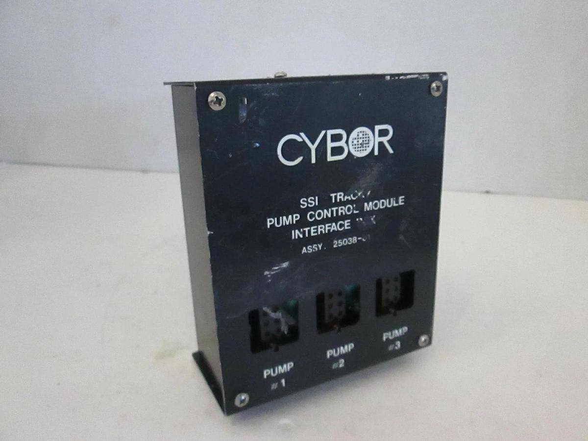 Used Cybor SSI Track Pump Control Module Interface Assy, 25038-01, Used
