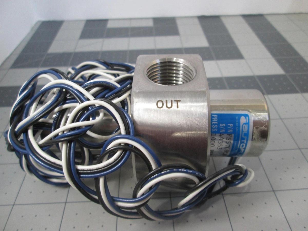 Autoflow, FS5708CV-9, Airflow Valve,1000 PSIG, Used