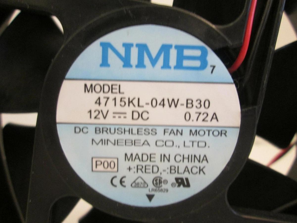 Used NMB Model 4715KL-04W-B30 Cooling Fan, 12V