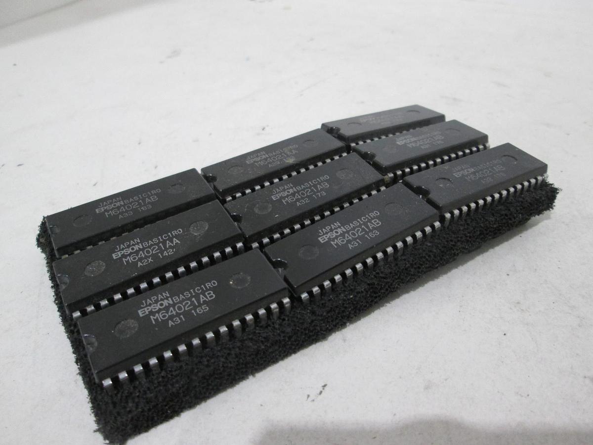 Epson, M64021AB, Integrated Circuit, New, Lot of 8