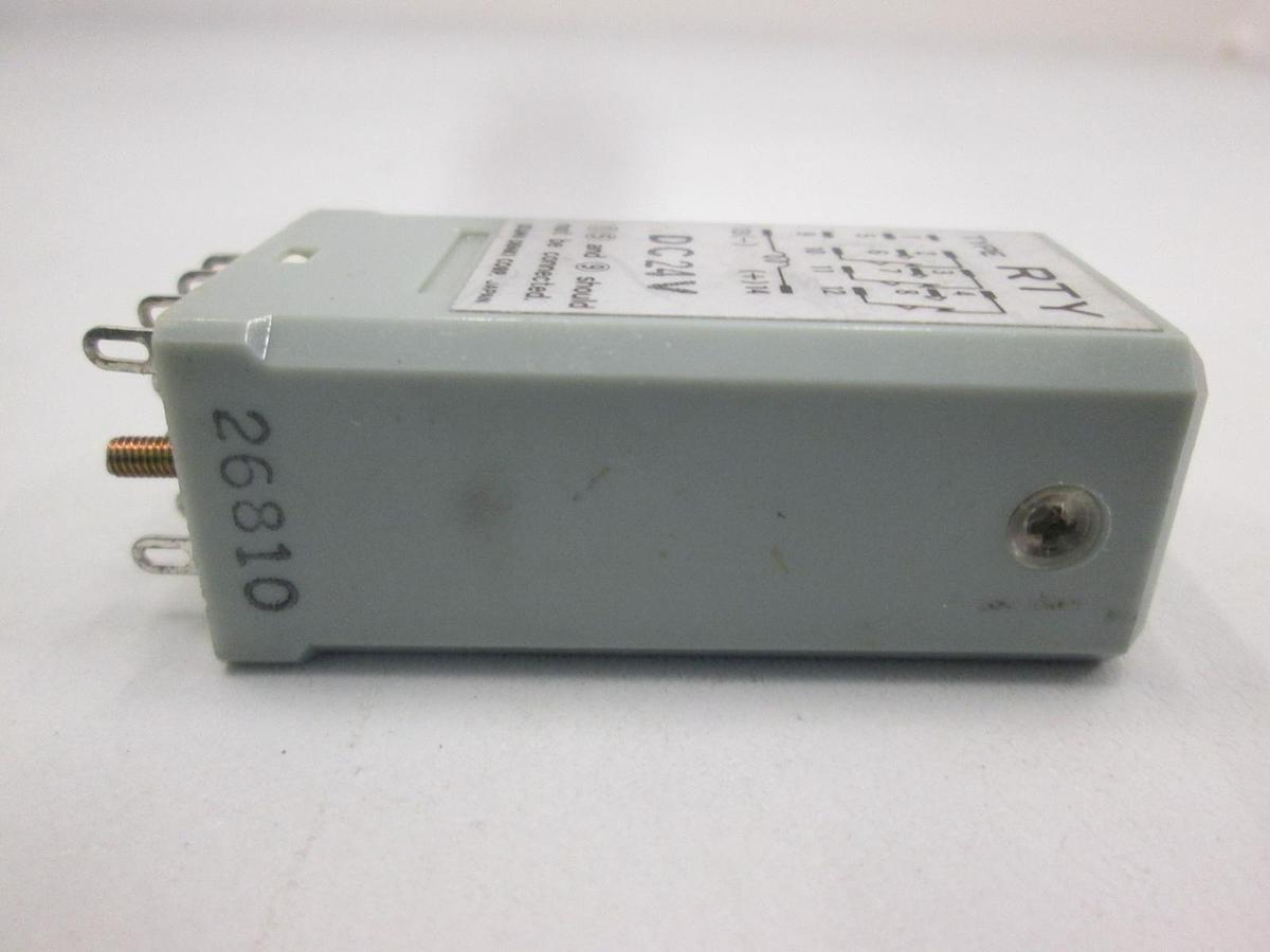 Used IDEC, RTY, DC 24V Relay, Used