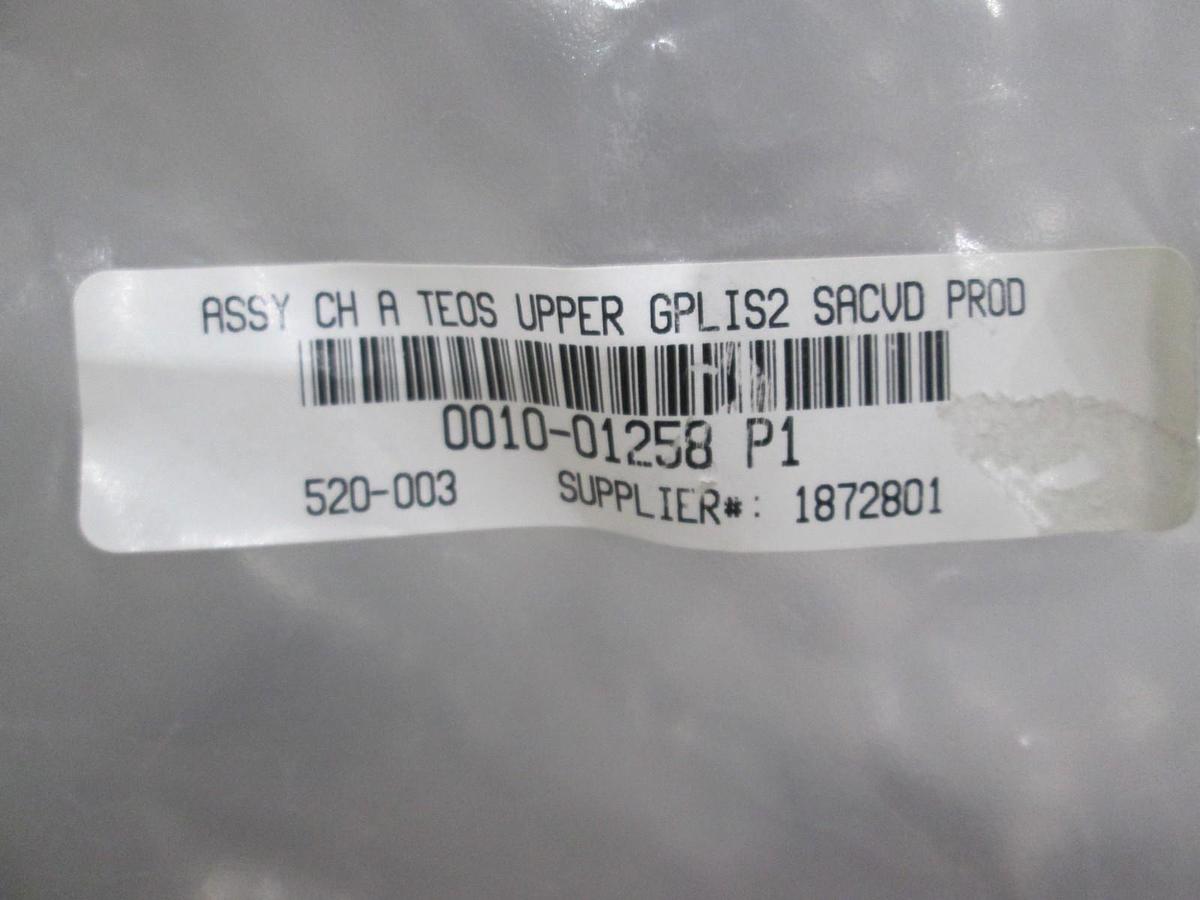 Used AMAT, 0010-01258 P1, Assy CH A TEOS Upper GPLIS2 SACVD PROD, New