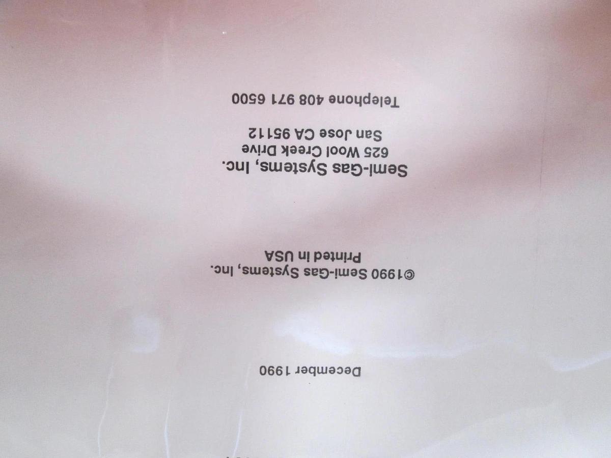 Used Semi-Gas Sys, Cylinder Scale Model CS-350A, Part Number 052-0004, Used
