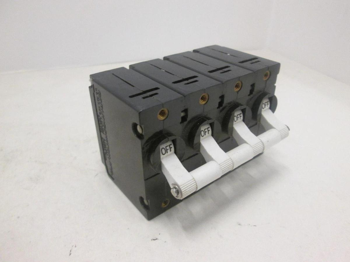 Carling Switch, AA4-B0-24-470-3B1-C, CIRCUIT BREAKER 4P, 7AMP, New