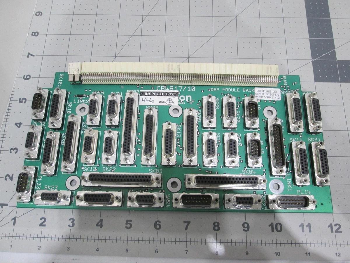 Used CB4817/10, Backplane DEP PCB Assy, Used