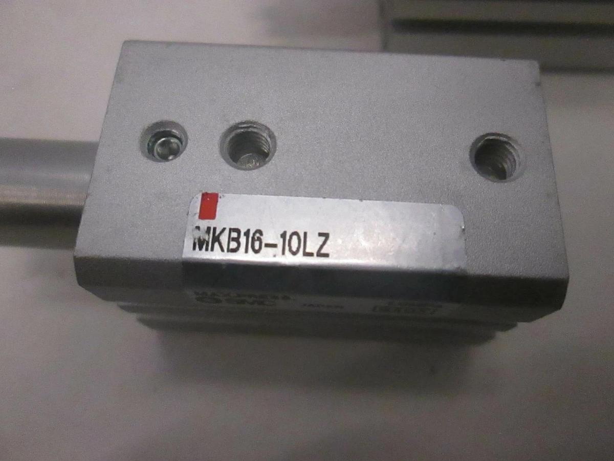 Used SMC, Rotary Clamp Cylinder, MKB16-10LZ, Used, Lot of 2