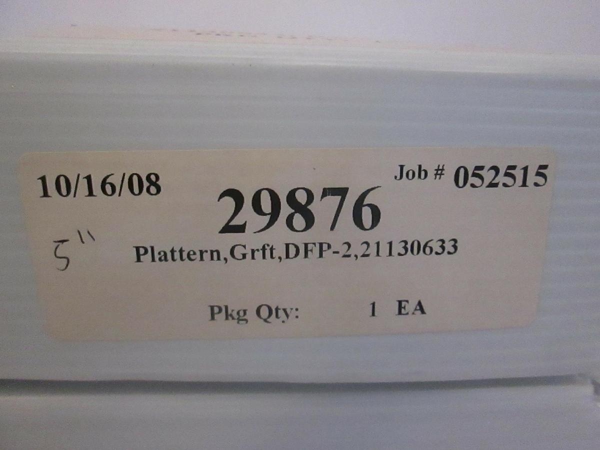 Oxford Instruments, Graphite, Platen, 5", ME50-000258-00-00, New, Lot of 2