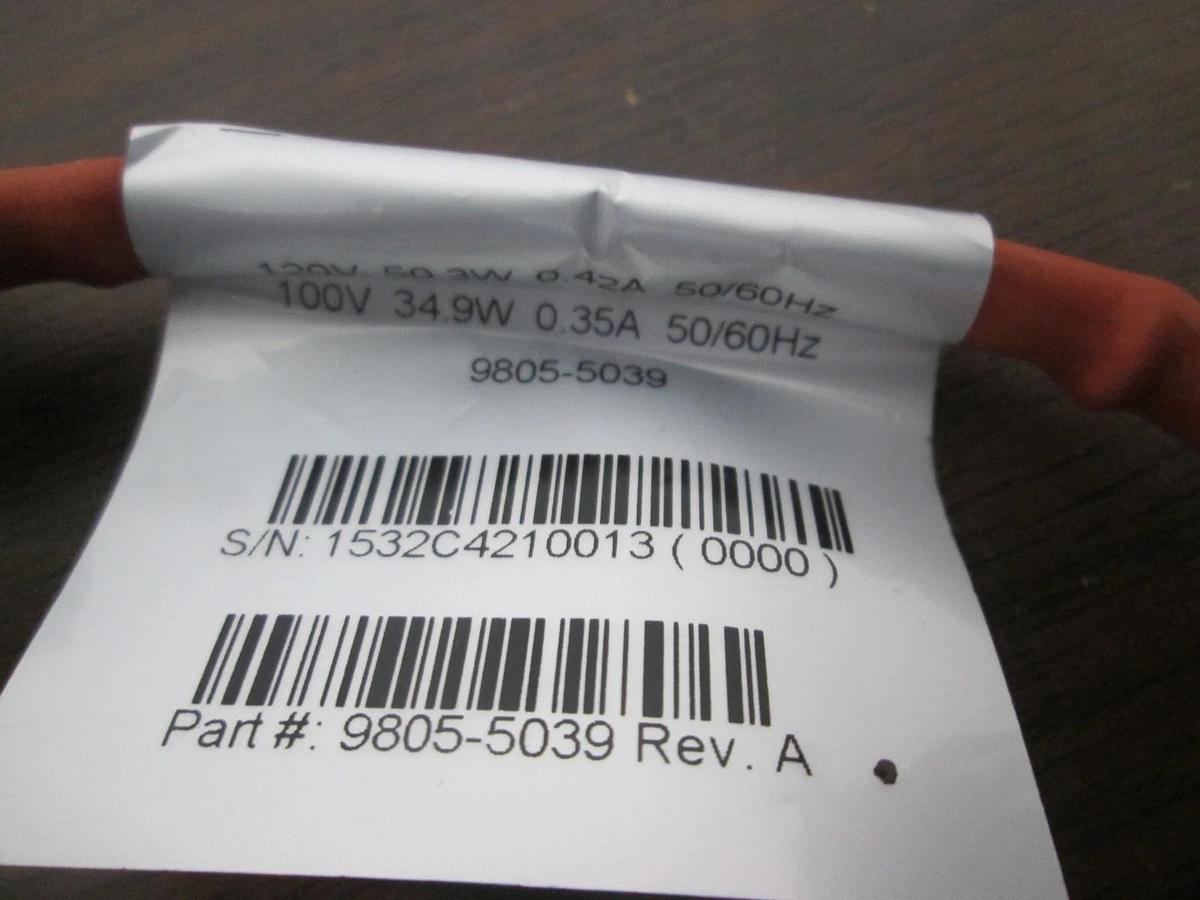 Used MKS, 9805-5039, Heater Jacket, 120V, 50.3W, 0.42A, 50/60Hz, Used