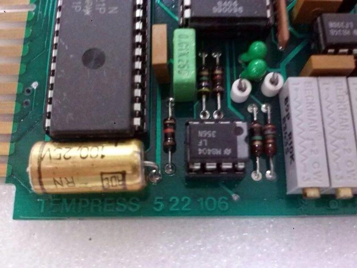 Used Tempress 522106 Analog I/O Board PCB Assembly, Used in Excellent Condition