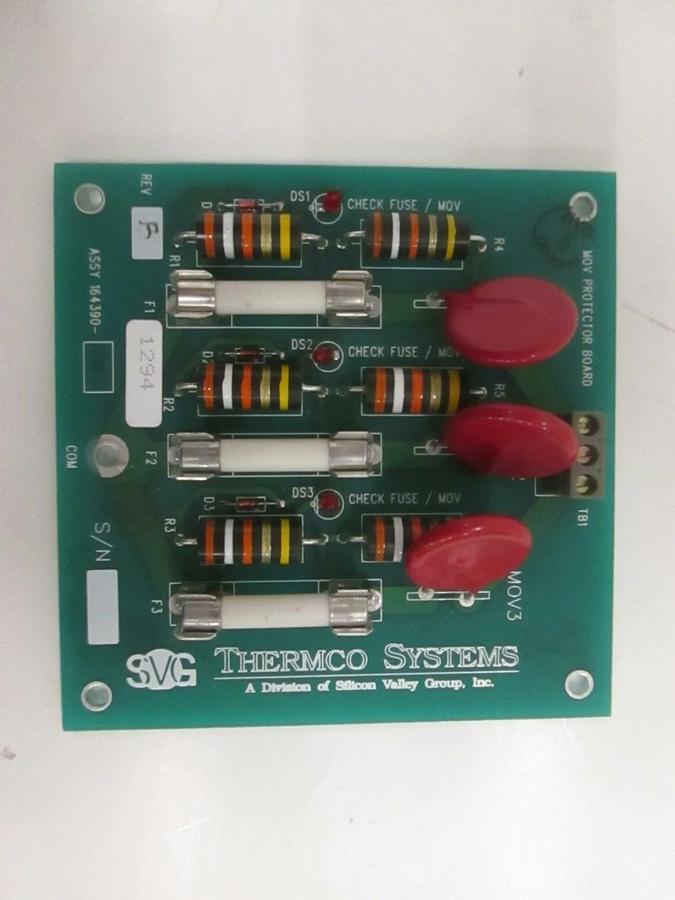 Used SVG MOV Protector PCB Assy, 164390, Used