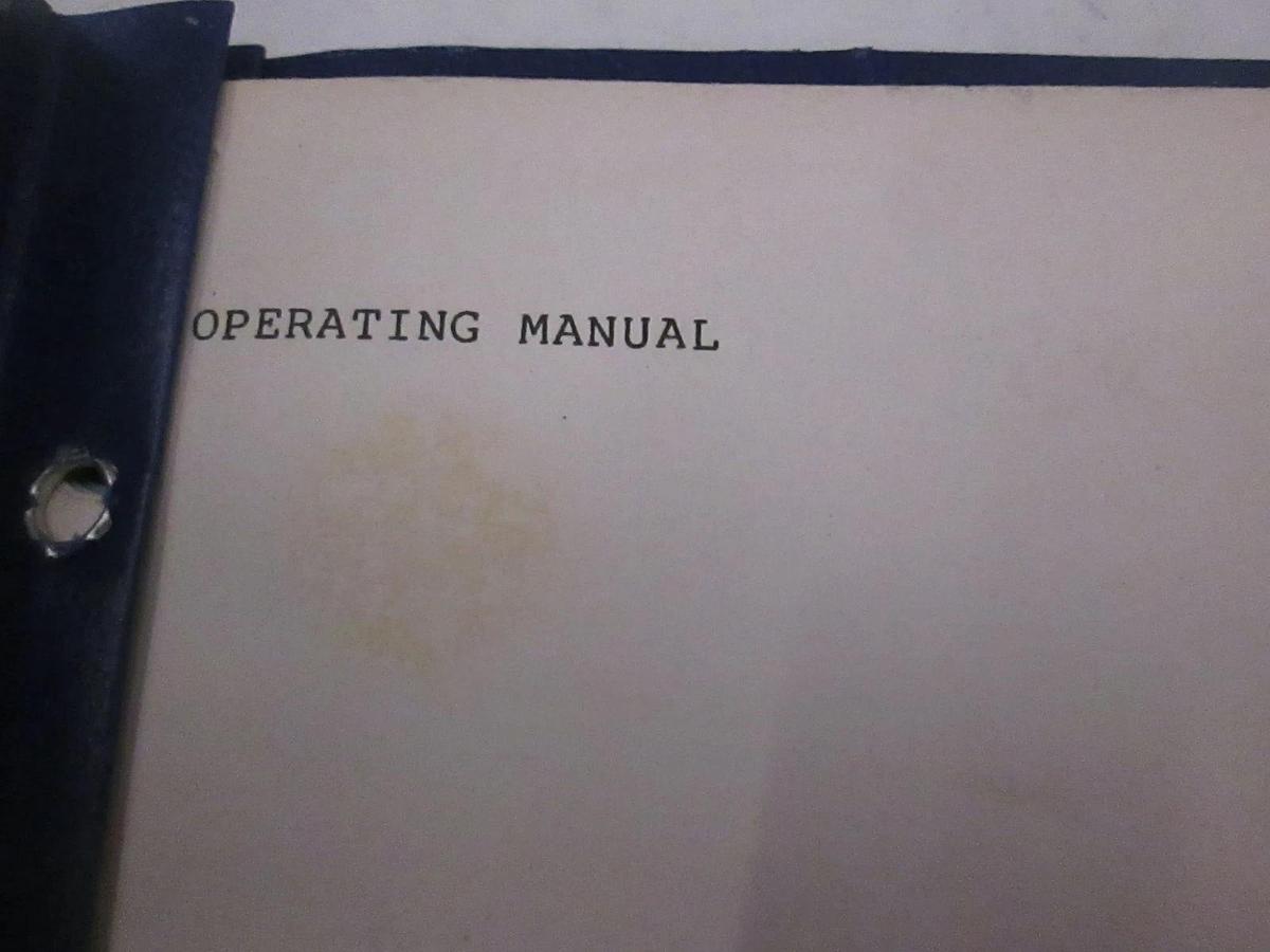 Used HP Model 4936A Diagnostic Service Kit Operating Manual, Used
